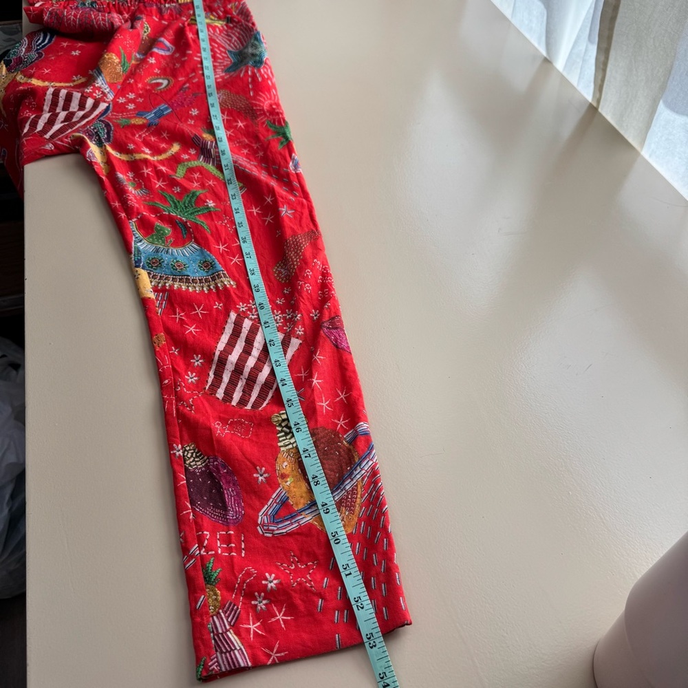 FARM Rio Red Spaghetti Strap Printed Jumpsuit - Picture 11 of 16